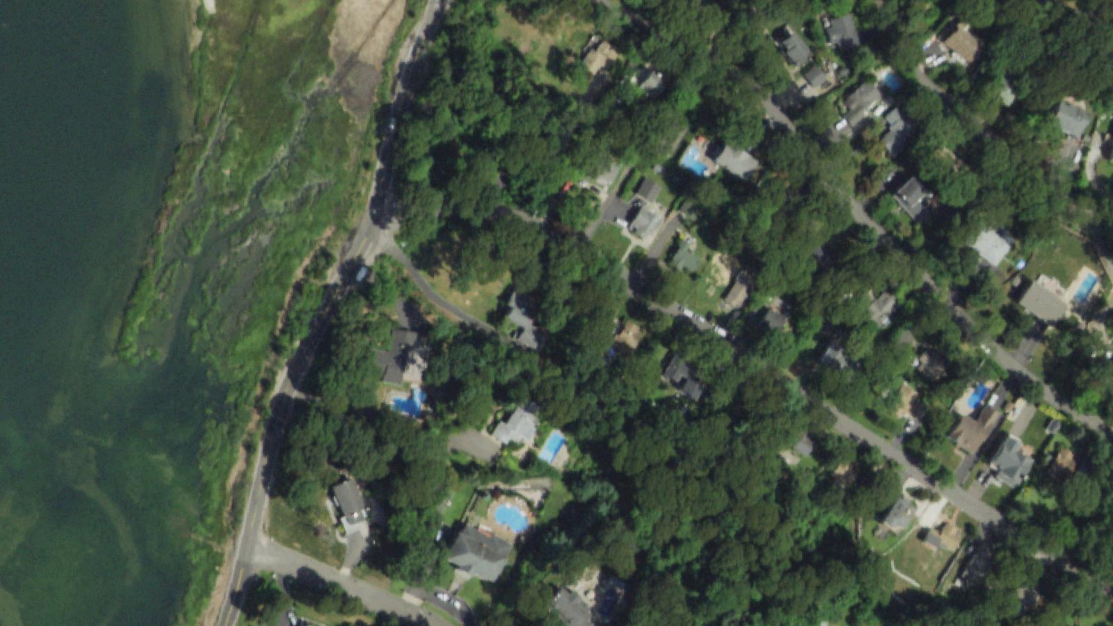 Aerial survey view of Chandler Estate (Satan's Trails)