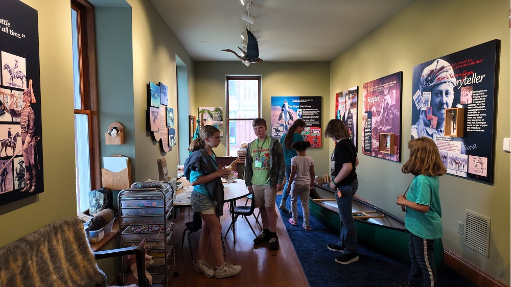 Frederic Remington Art Museum, the 1810 Parish mansion in Ogdensburg, New York