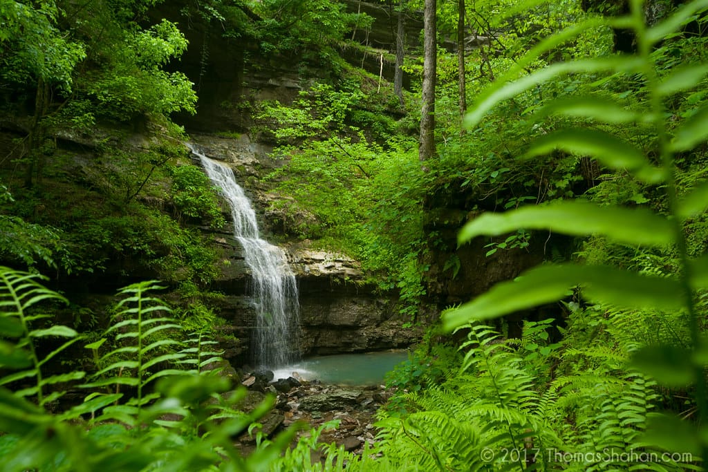 Tunnel Falls - Indian Creek, Arkansas