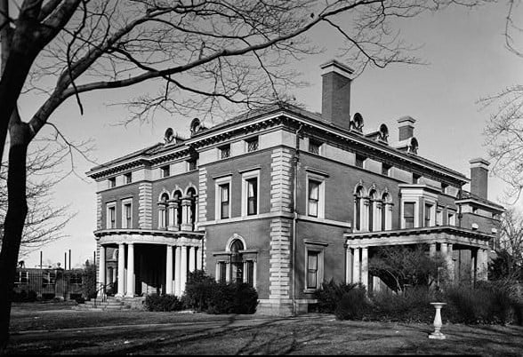 Italian Renaissance Alonzo Roberson House at 30 Front Street in Binghamton, New York