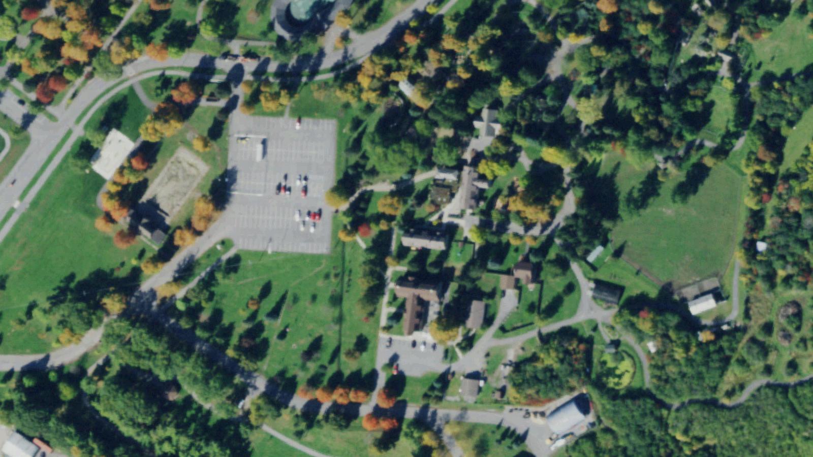 Aerial survey view of Thompson Park (Thompson Park Vortex)