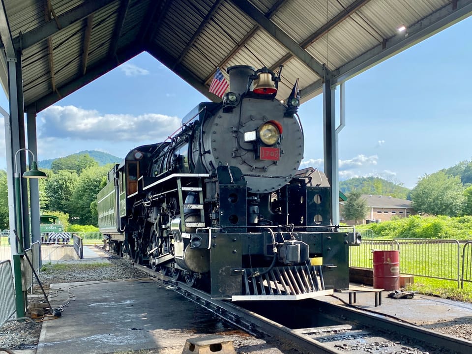 Great Smoky Mountains Railroad 1702 is an S160 class 2-8-0 "Consolidation" type steam locomotive built in September 1942 by the Baldwin Locomotive Works in Philadelphia, Pennsylvania, originally for the U.S. Army Transportation Corps during World War II. In late 1991, the No. 1702 locomotive was pur