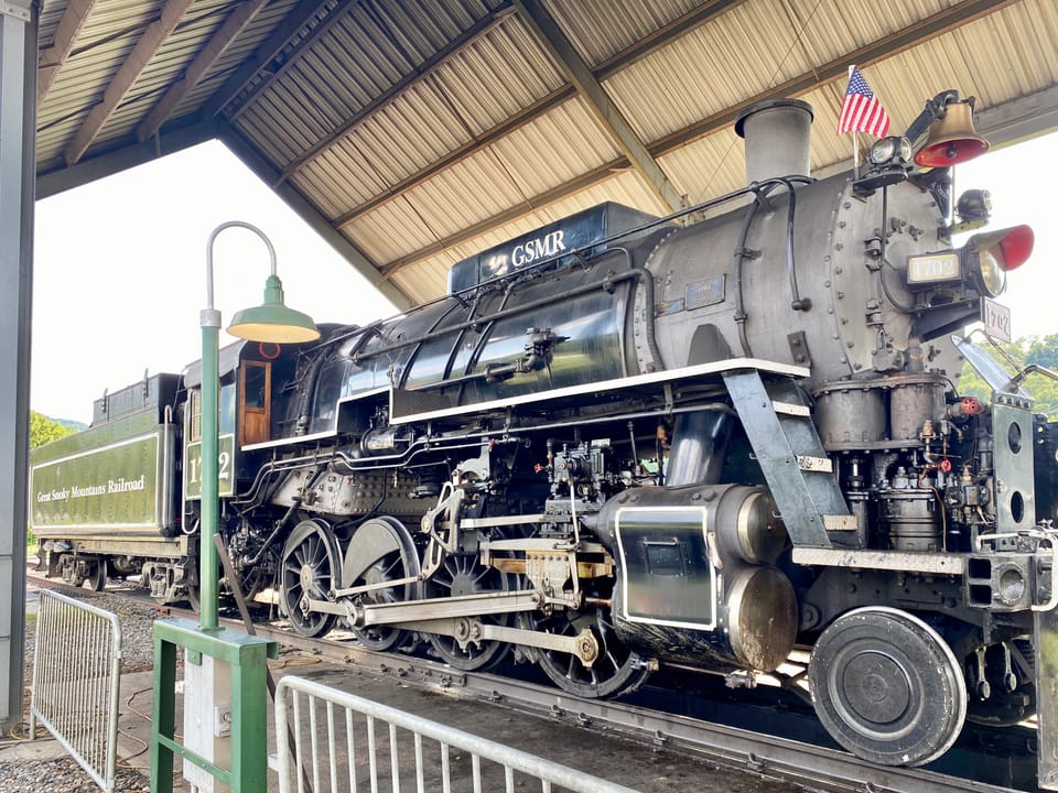 Great Smoky Mountains Railroad 1702 is an S160 class 2-8-0 "Consolidation" type steam locomotive built in September 1942 by the Baldwin Locomotive Works in Philadelphia, Pennsylvania, originally for the U.S. Army Transportation Corps during World War II. 
In late 1991, the No. 1702 locomotive was pu