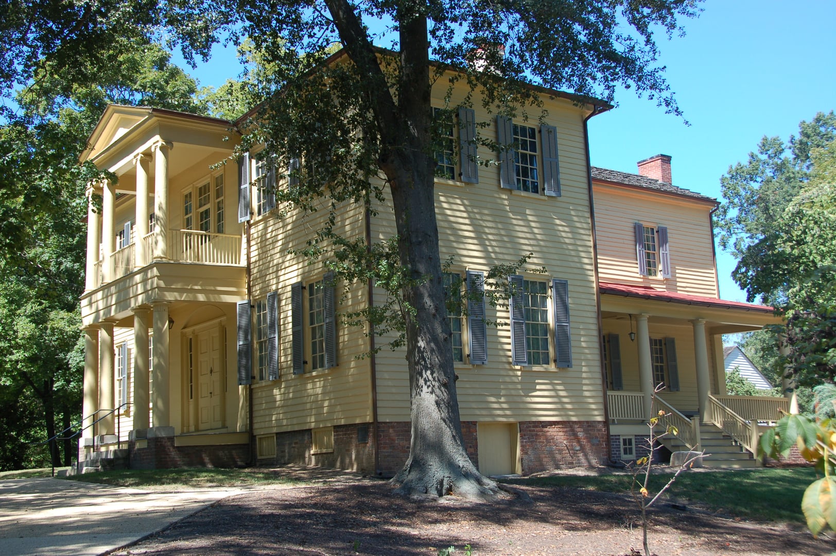 Mordecai House, Raleigh, North Carolina — front facade