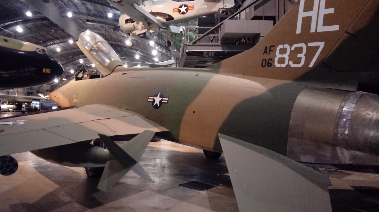 F-100F at Wright-Patterson Air Force Museum