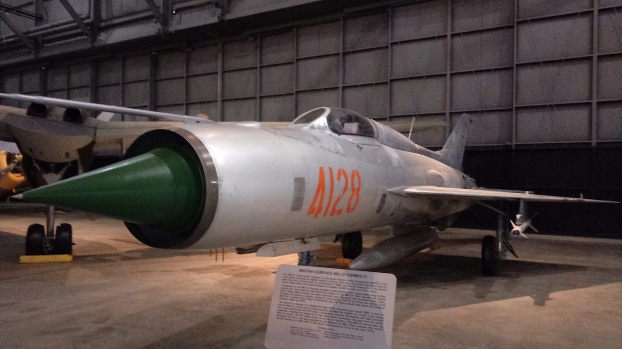 MiG-21PF at Wright-Patterson Air Force Museum