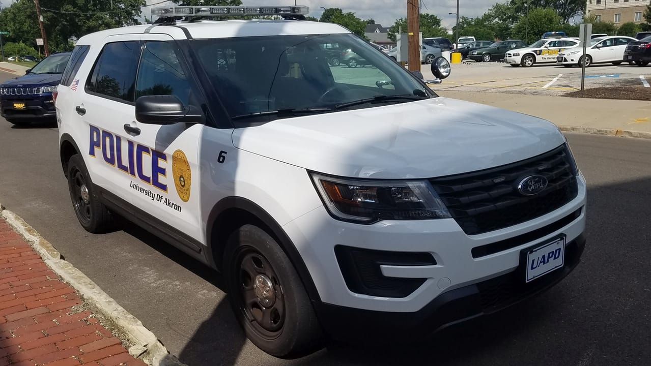 University of Akron Police Ford Interceptor Utility