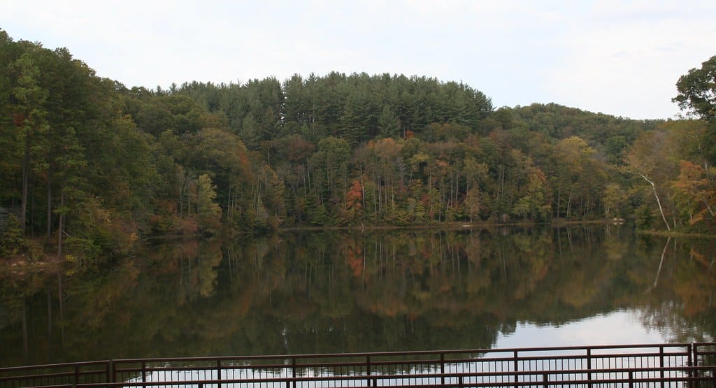 Lake Vesuvius Recreation Area, October 8, 2015; Wayne National Forest, north of Ironton, OH