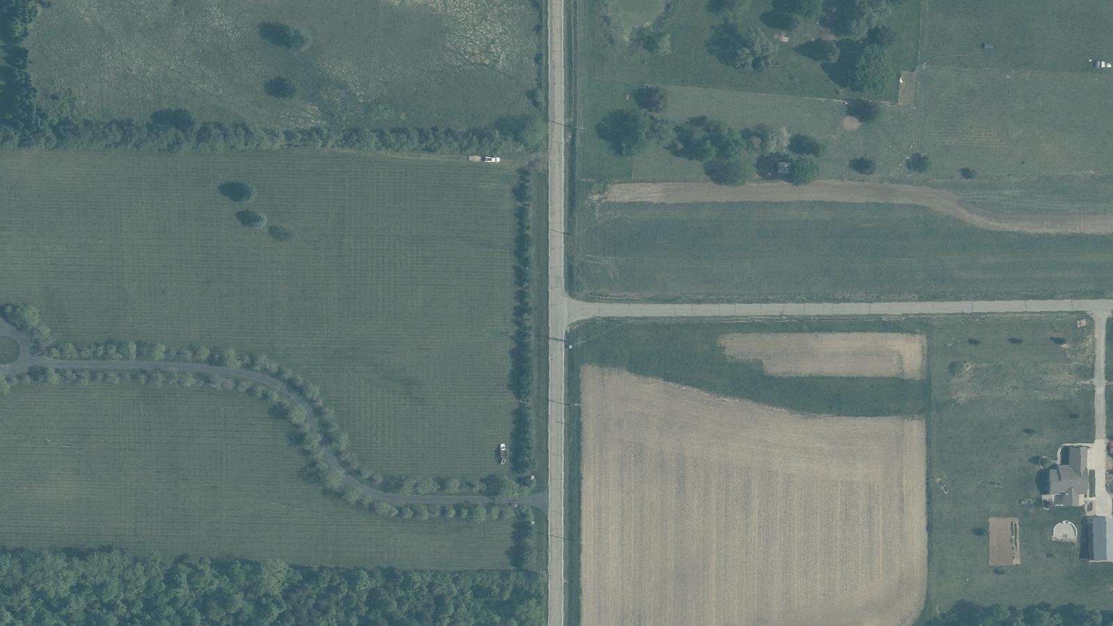 Aerial survey view of Oxford Milford Road