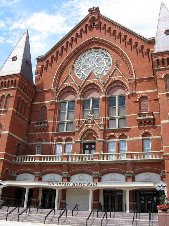 Cincinnati Music Hall Venetian Gothic Revival concert hall in Cincinnati, Ohio