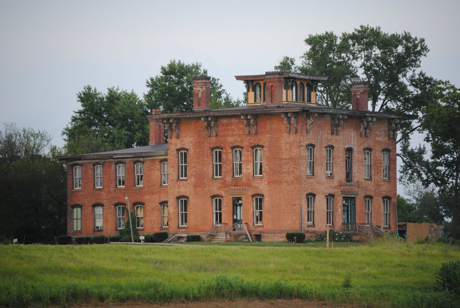 Prospect Place, the historic G.W. Adams mansion in Trinway, Ohio