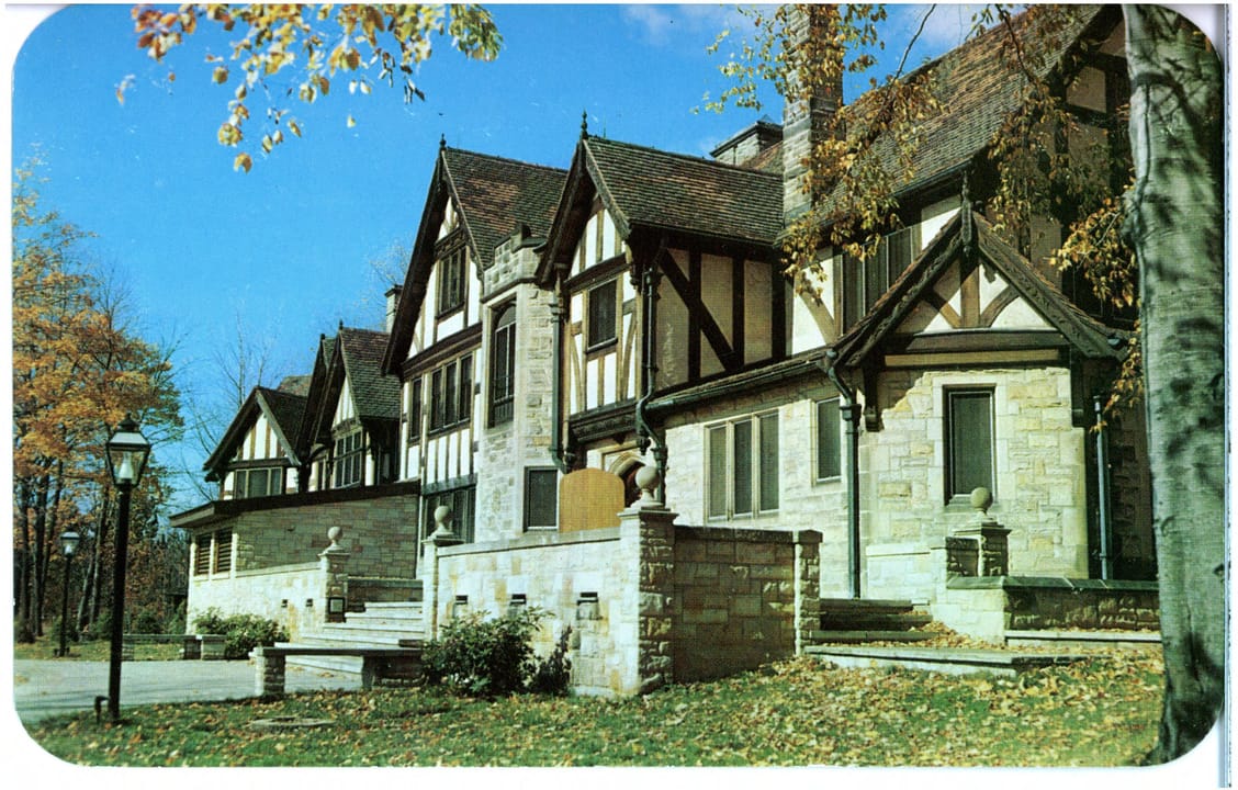 Punderson Manor State Park Lodge exterior, Newbury Township Ohio