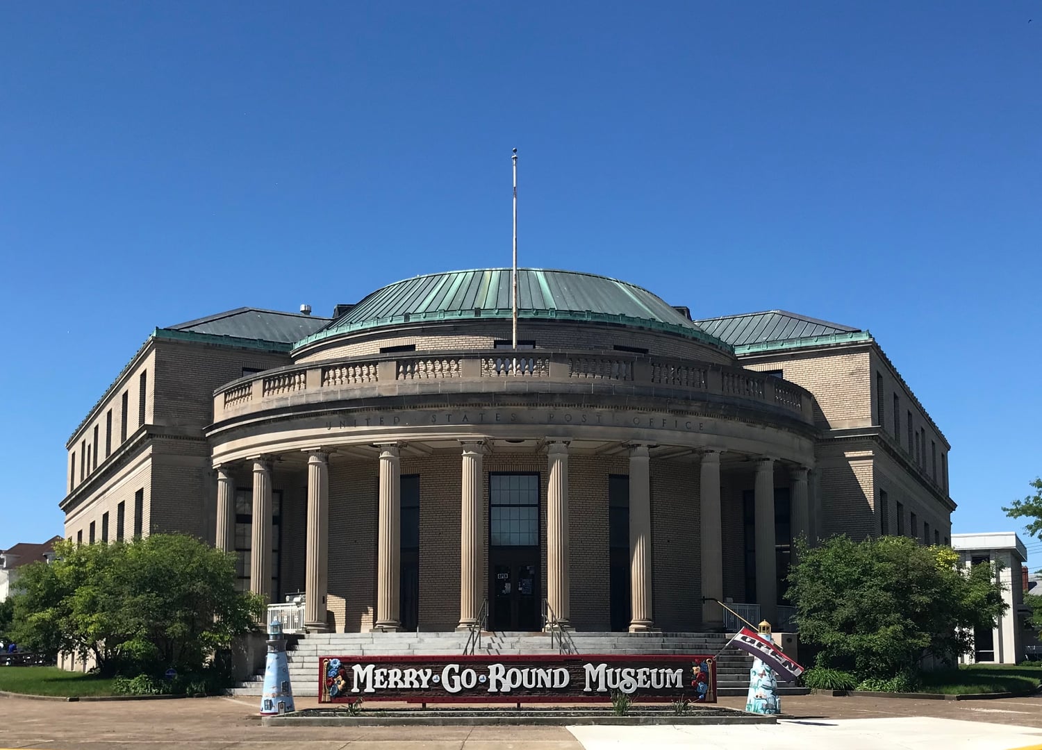 Merry-Go-Round Museum in the historic 1927 Sandusky Post Office
