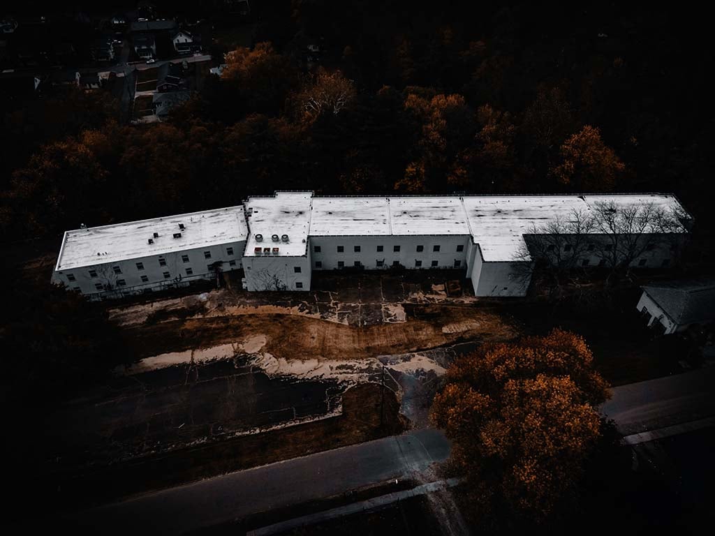 The former Terrace View healthcare facility building in Millersburg, Ohio