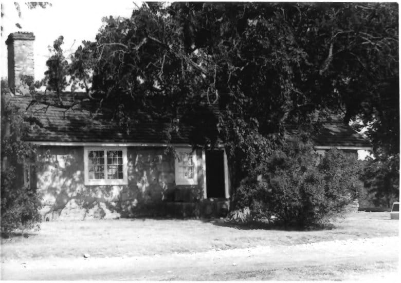 The Attendant's Cottage at Fort Washita Historic Site, near Durant, Oklahoma, July 1975.