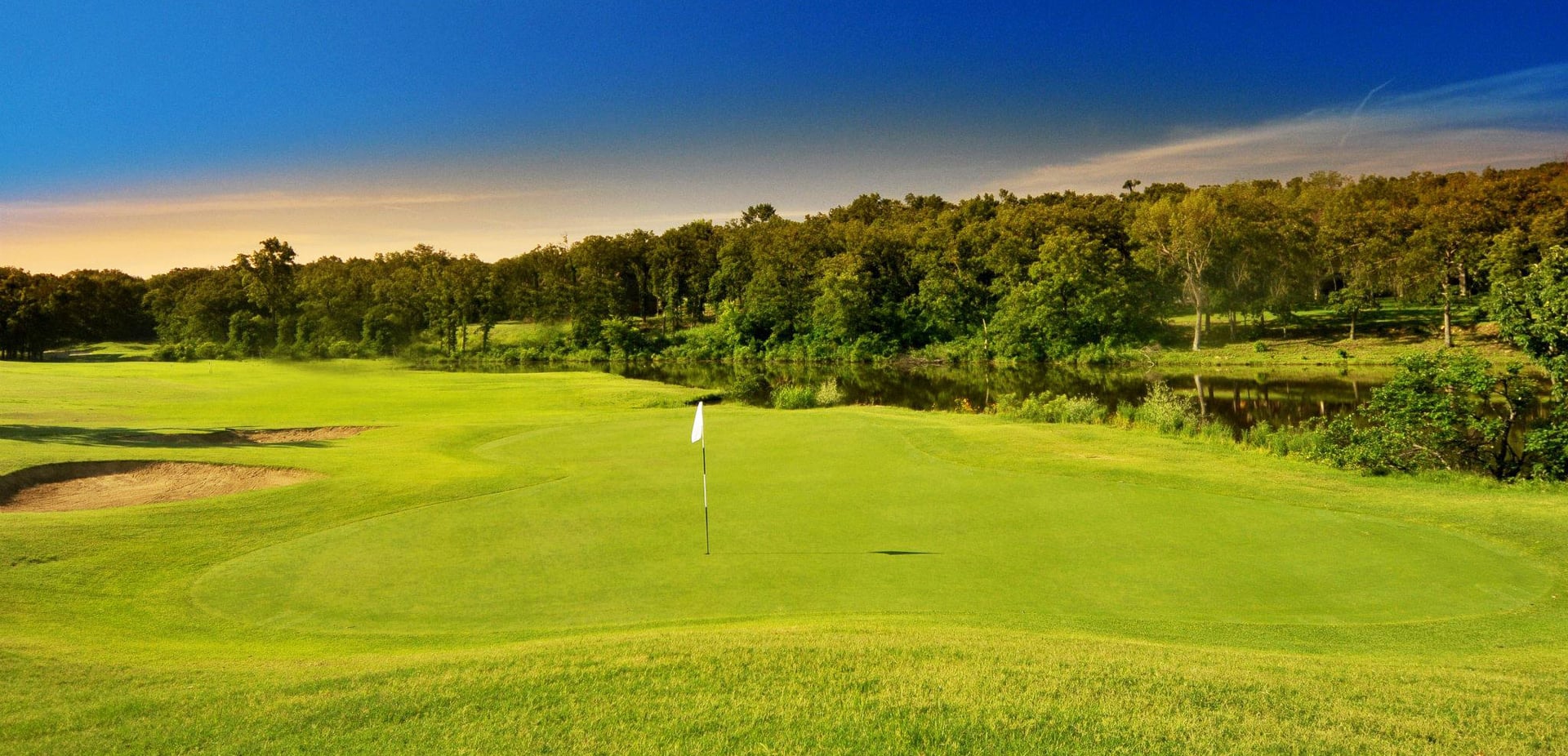 Fairway at Mohawk Park Golf Course in Tulsa, Oklahoma