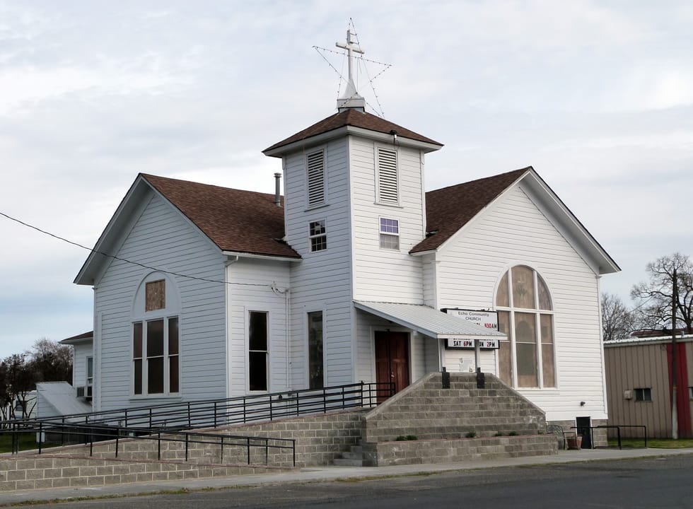 The historic Echo Community Church (historically Echo Methodist Church, built 1886), located at 21 North Bonanza Street in Echo, Oregon, United States, is listed on the US National Register of Historic Places.





This is an image of a place or building that is listed on the National Register of Hi