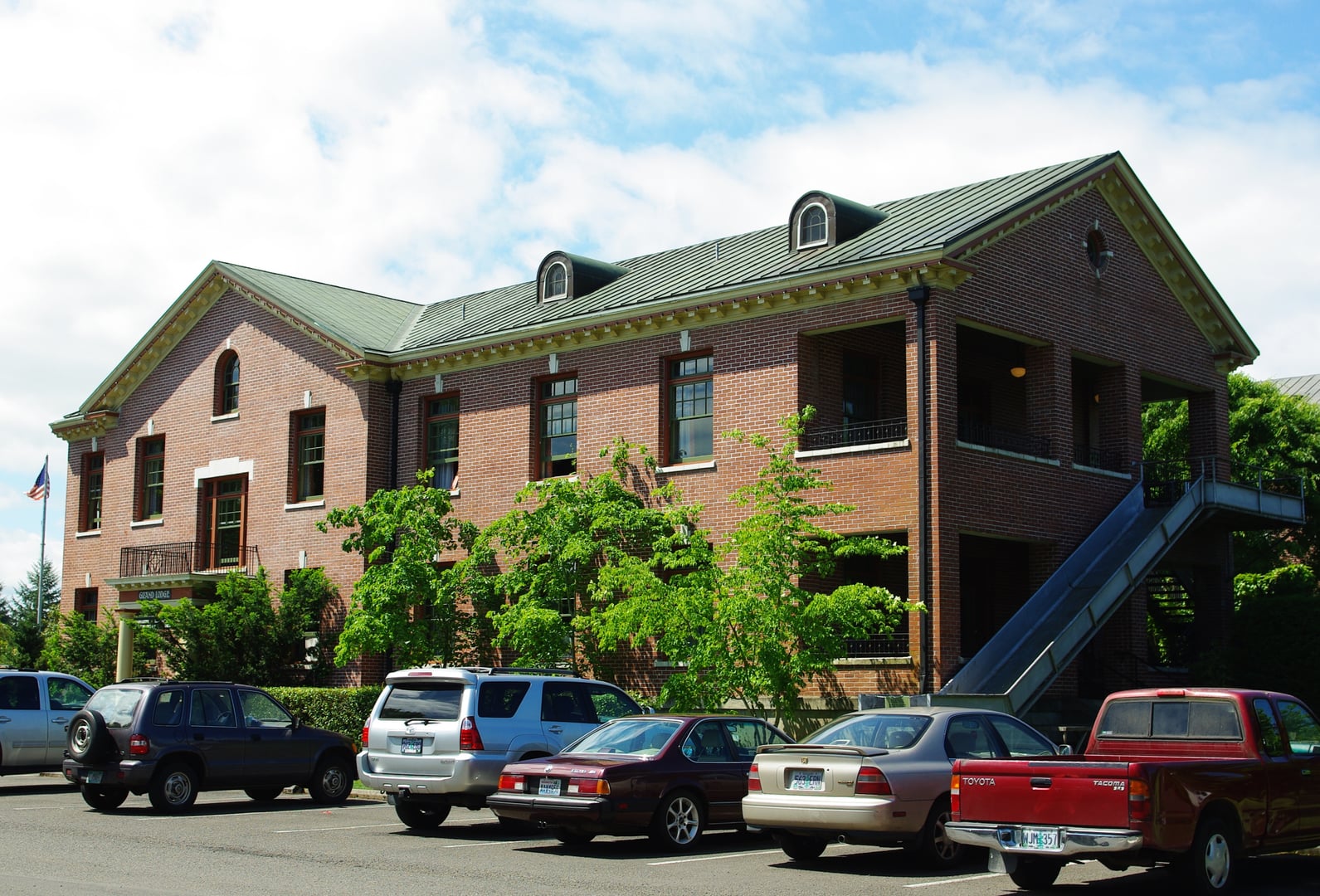 McMenamins Grand Lodge historic hotel exterior in Forest Grove, Oregon