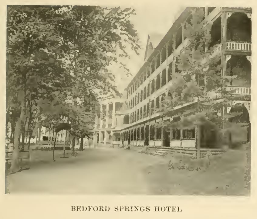Bedford Springs Resort — historic Pennsylvania mountain spa hotel in Bedford, PA