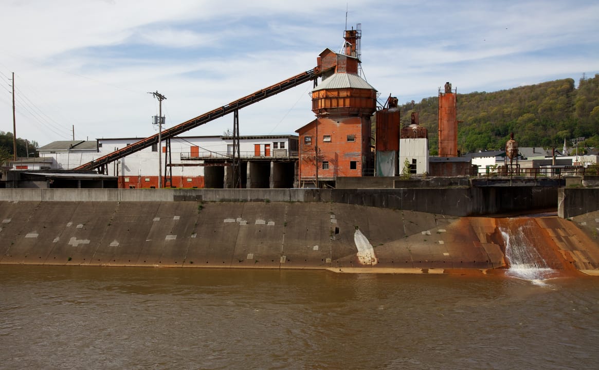 Showing some of the industry in Johnstown, PA.