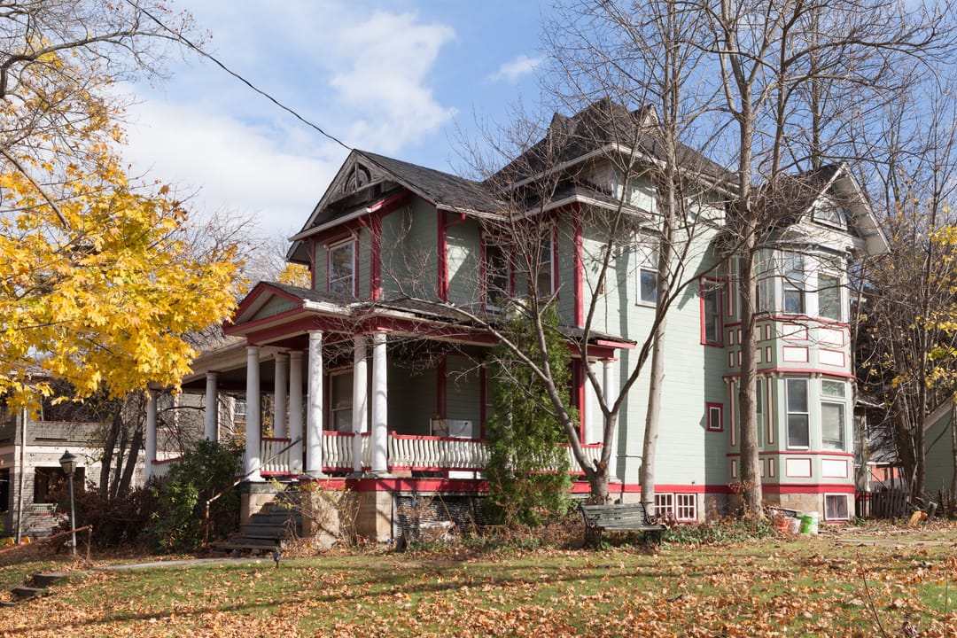 Cauffiel House, an 1865 Queen Anne style urban homestead at 412 Coleman Ave in the Moxham Historic District, Johnstown, Pennsylvania





This is an image of a place or building that is listed on the National Register of Historic Places in the United States of America. Its reference number is 990003