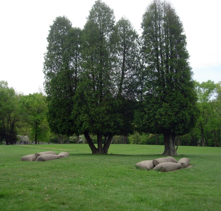 Edge Hill on the Bushy Run Battlefield near Harrison City, Pennsylvania.