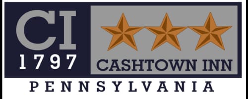 Exterior of Cashtown Inn, an 1797 inn in Orrtanna, Pennsylvania, 8 miles west of Gettysburg