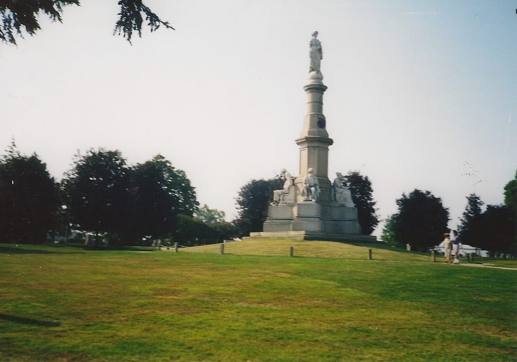 The Soldiers National Monument at the Gettysburg Battlefield in Gettysburg, Pennsylvania (United States).
