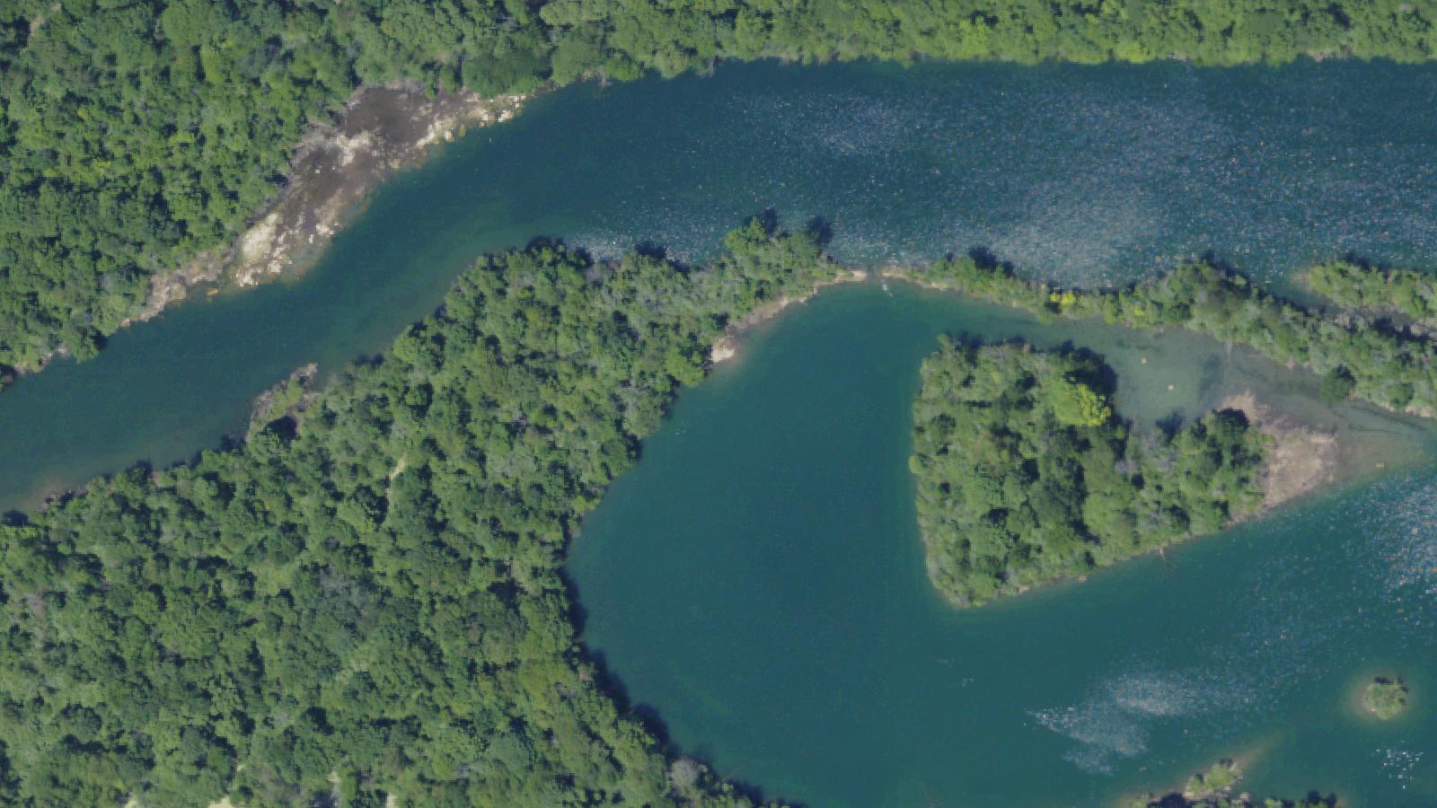 Aerial survey view of Hillsville Road — Zombie Land