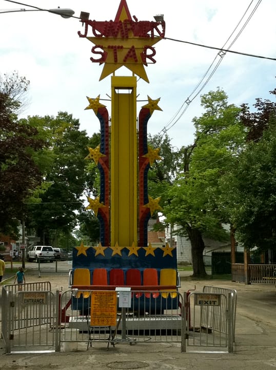 A new ride added to Conneaut Lake Park for the 2011 season.