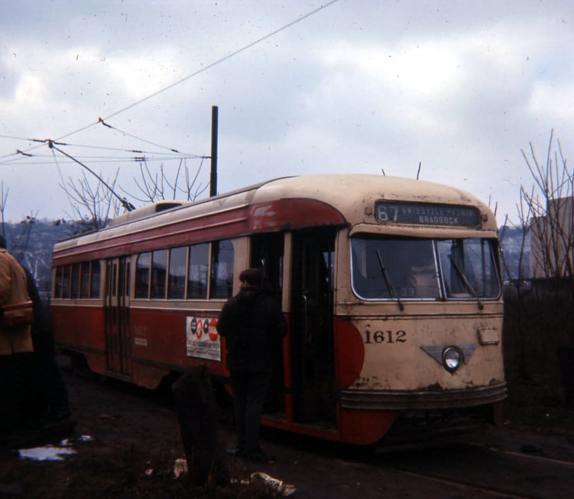 19660226 06 PAT PCC Streetcar, Braddock, Pennsylvania