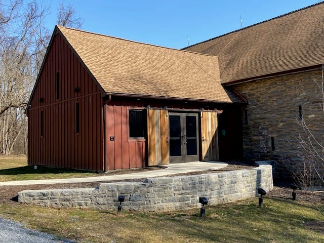 The Ann B. Barshinger welcome center at the John J. Snyder, Jr. Gallery, part of the Historic Rock Ford visitor complex.
