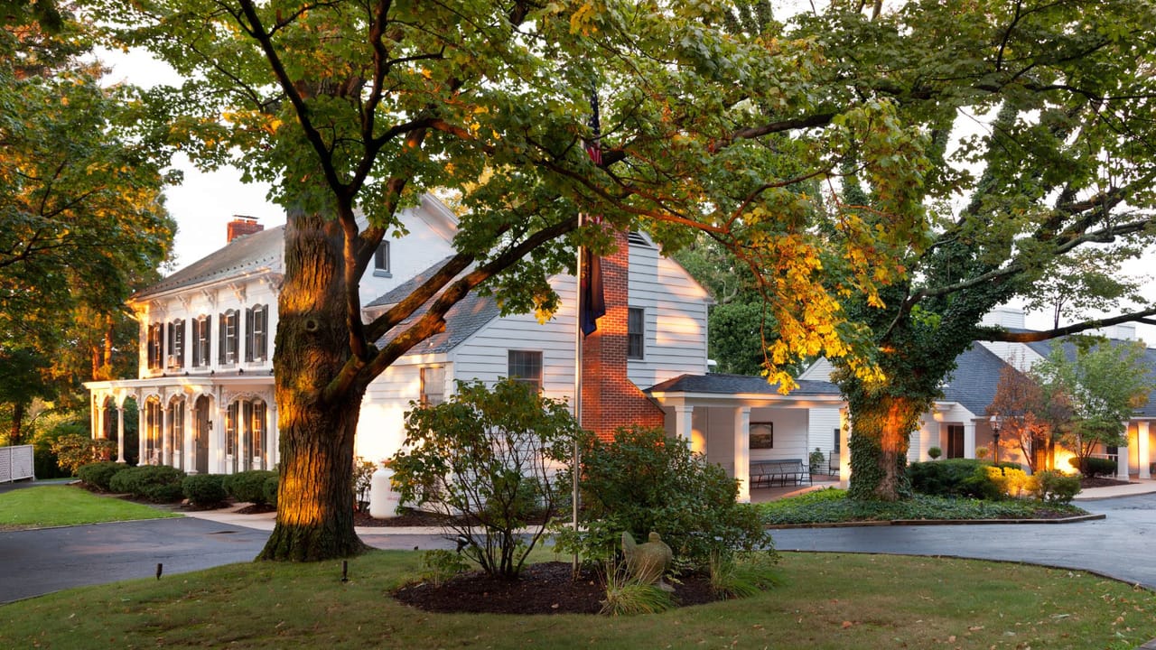 1839 farmhouse at the Inn at Turkey Hill, Bloomsburg, Pennsylvania