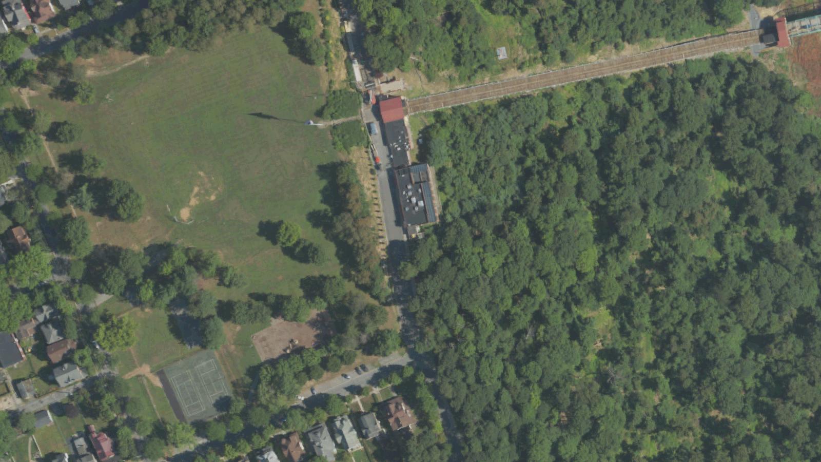 Aerial survey view of Rolling Mill Mine Site