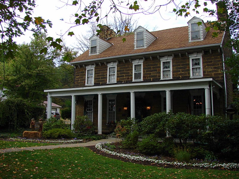 Century Inn (Hill's Tavern) in Scenery Hill Pennsylvania, 1794 stagecoach stop on the National Road