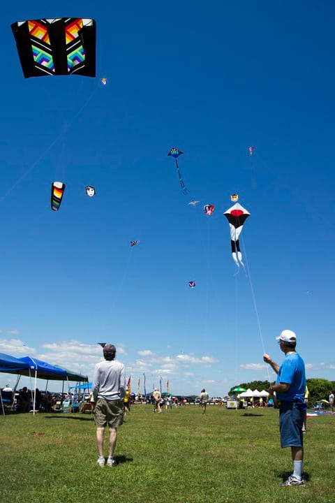Newport Kite Festival. Brenton Point State Park.
Newport, RI
July 10, 2011
