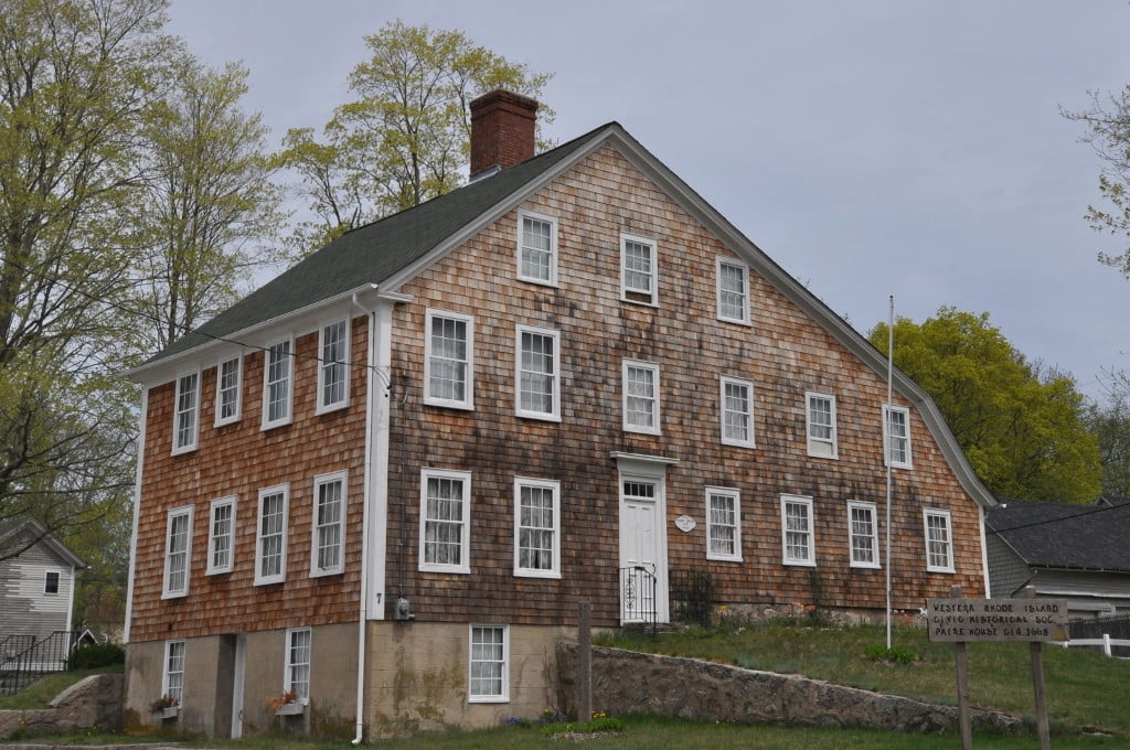 The Paine House, a 1691 Colonial home and museum in Coventry, Rhode Island