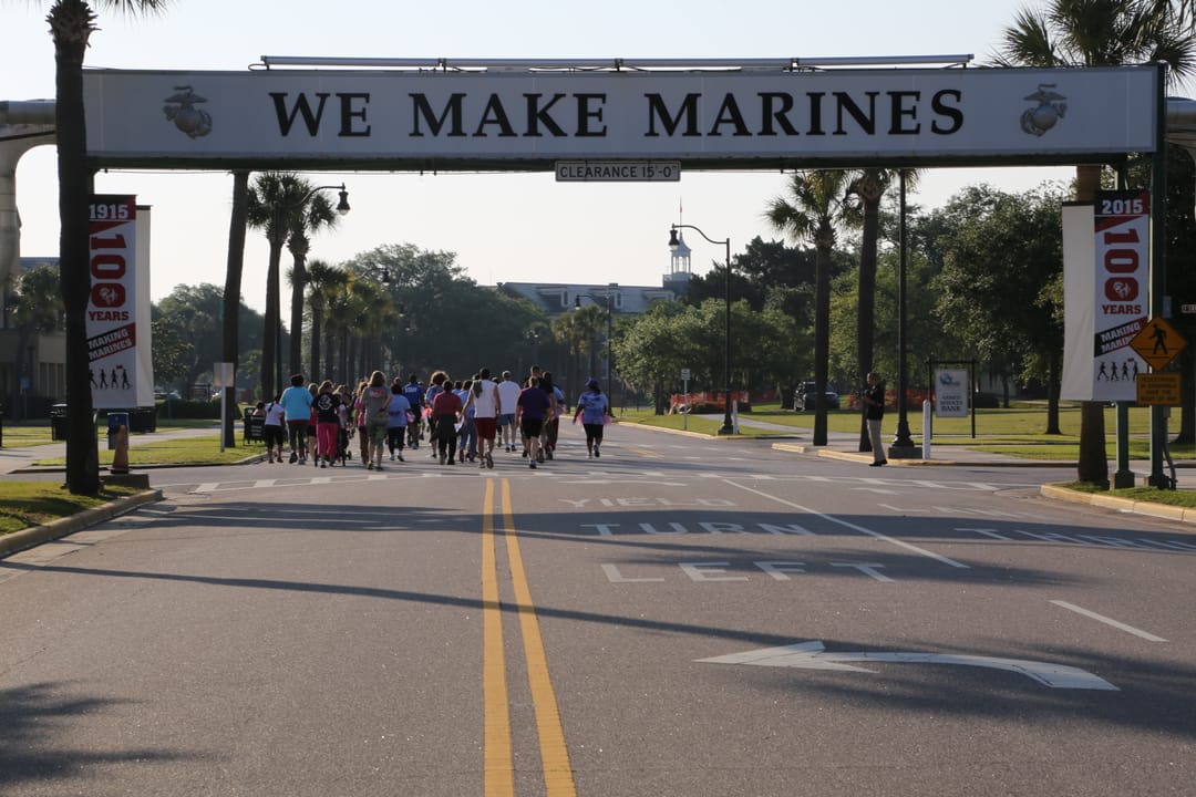 In honor of making Marines for the past century, Marine Corps Recruit Depot Parris Island held a 100 kilometer relay race, May 16.
Unit: Marine Corps Air Station Beaufort