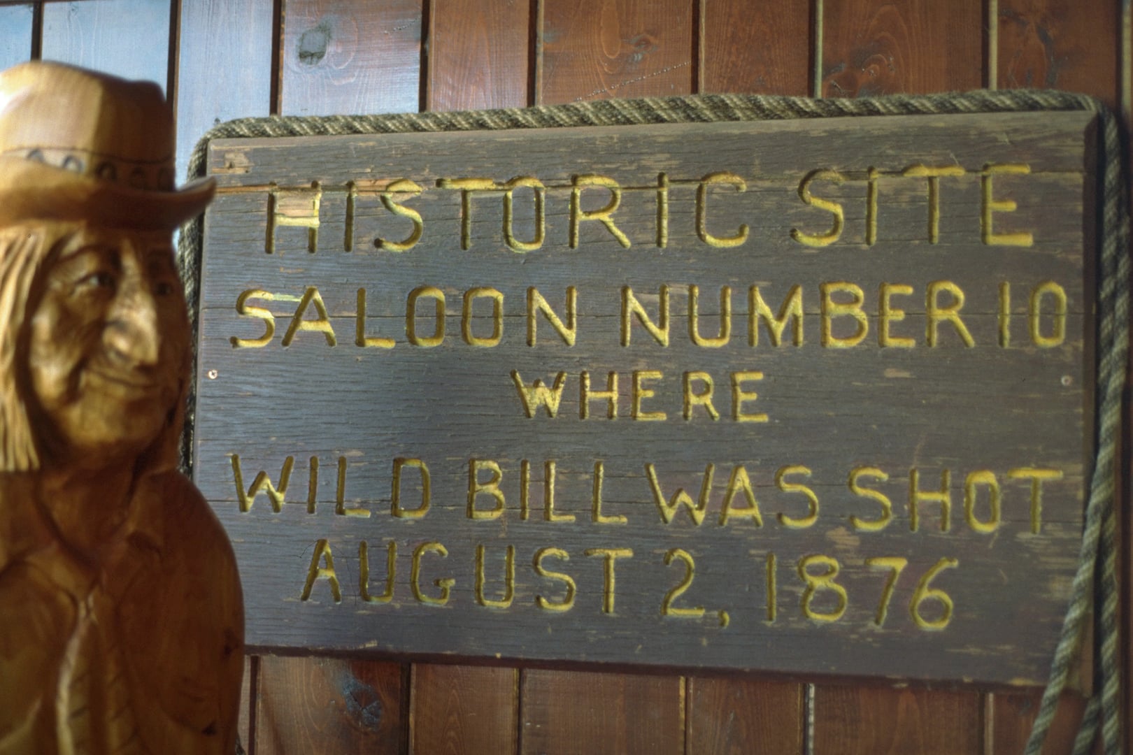 Old Style Saloon No. 10 in Deadwood, South Dakota, tied to the death of Wild Bill Hickok