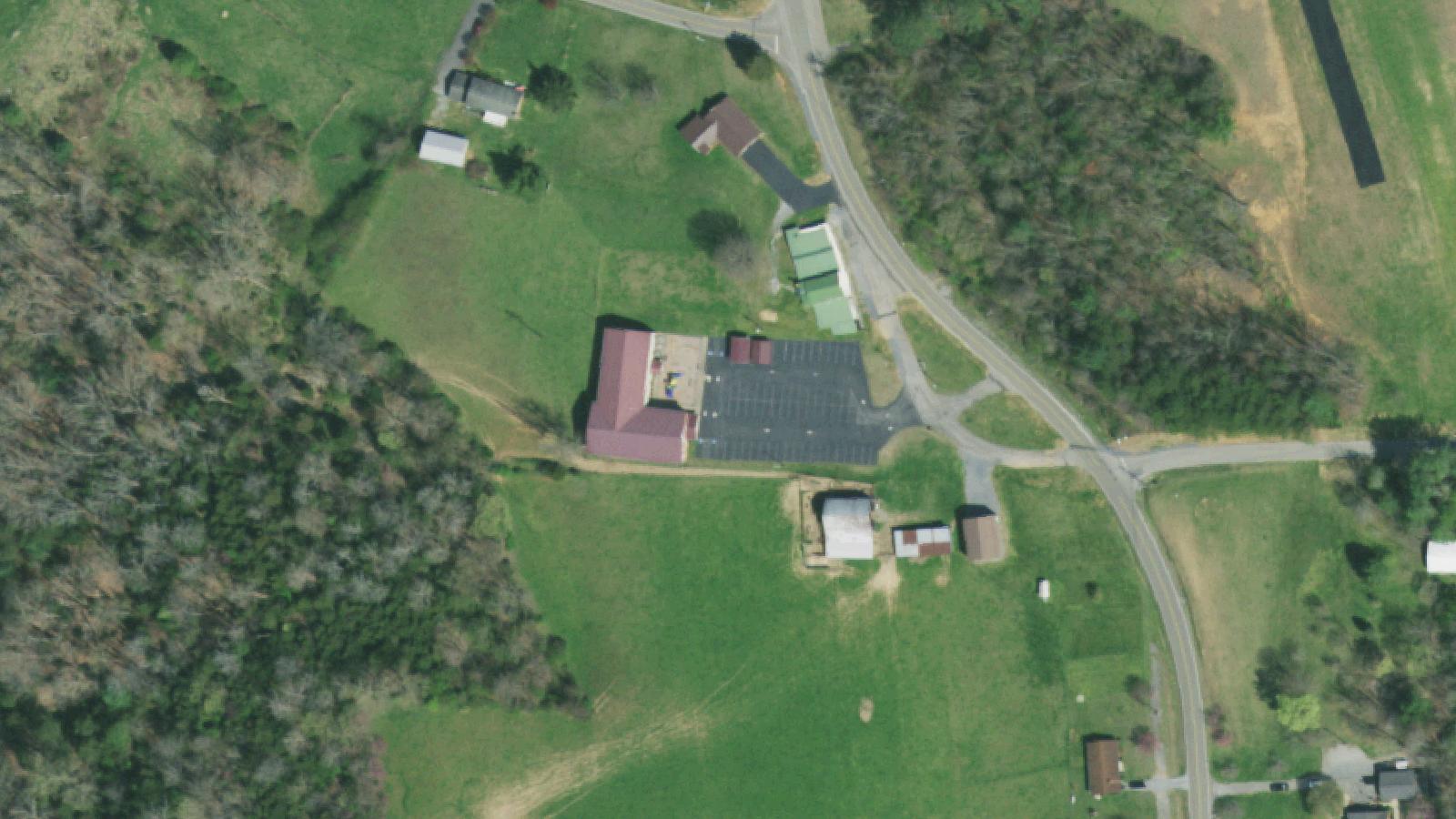 Aerial survey view of Bristol Haunted Hollow