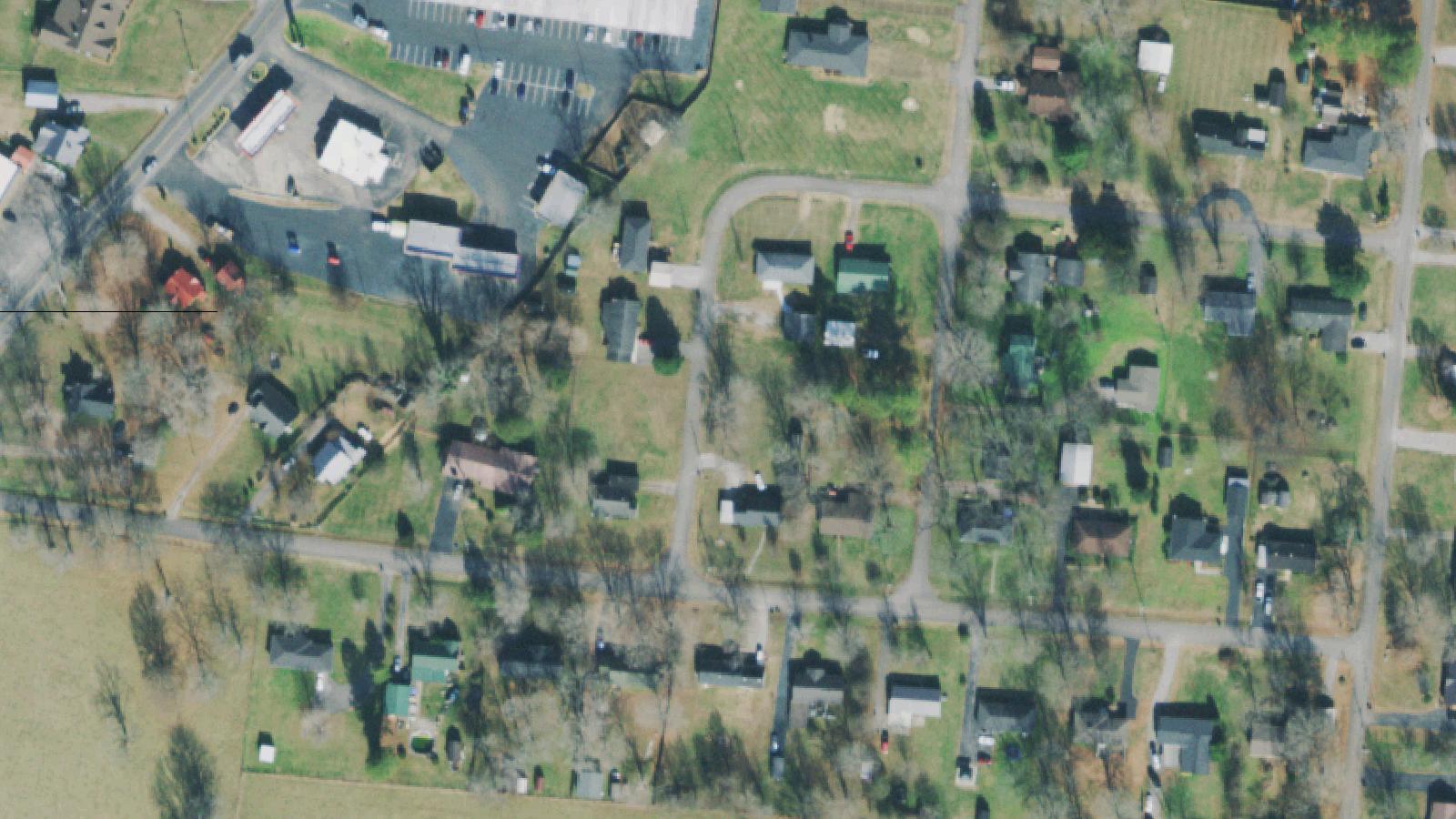 Aerial survey view of Chapel Hill Ghost Light