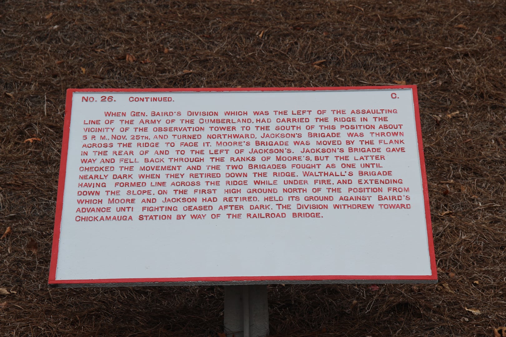 Photo of Chickamauga and Chattanooga NMP — Missionary Ridge Unit