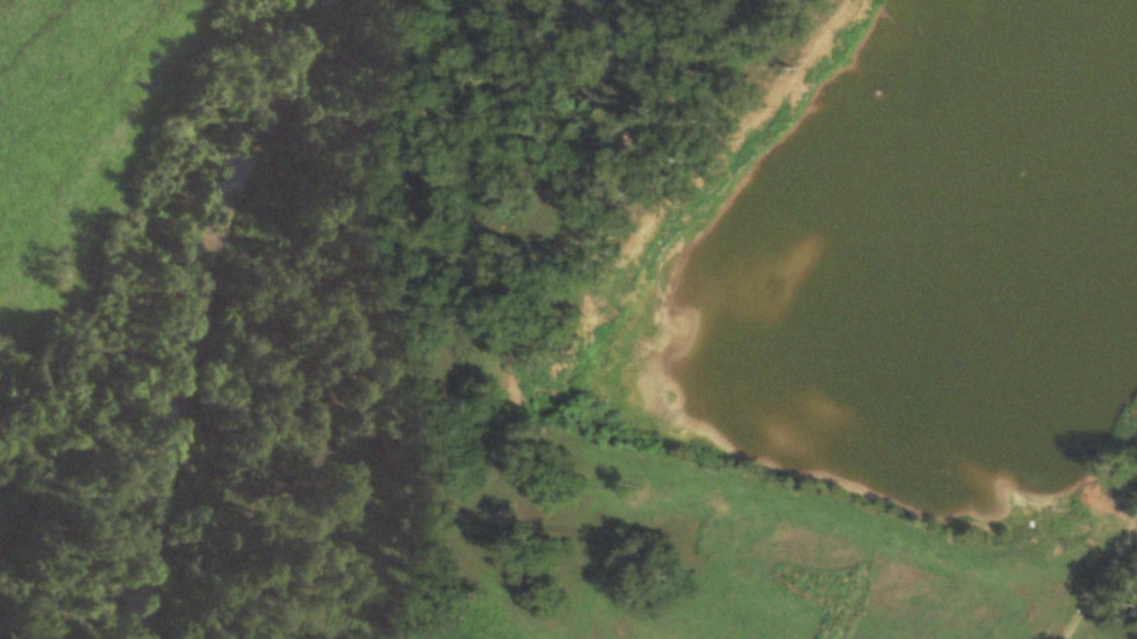 Aerial survey view of Bailey's Prairie