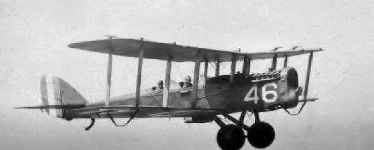 Brooks Field - Curtiss JN-4 World War I Trainer