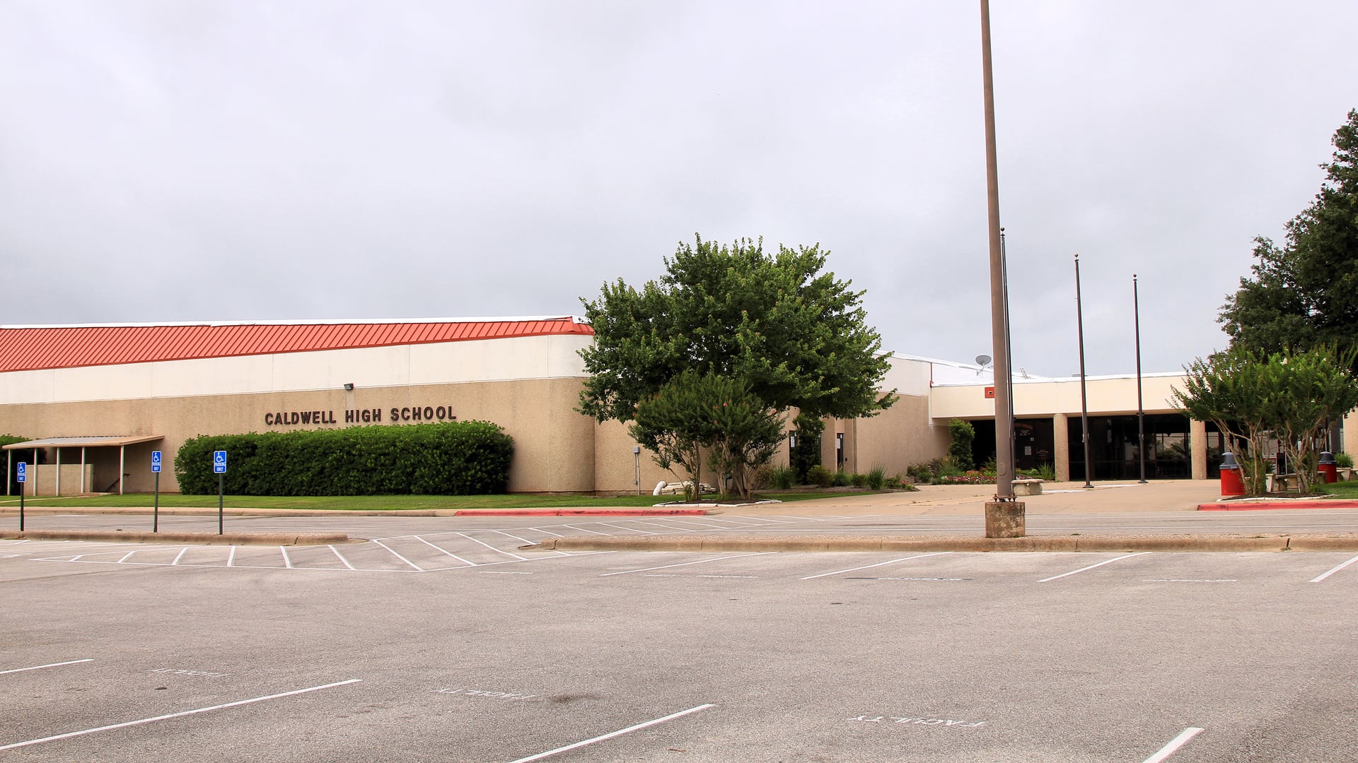 Caldwell High School in Caldwell, Texas, United States.