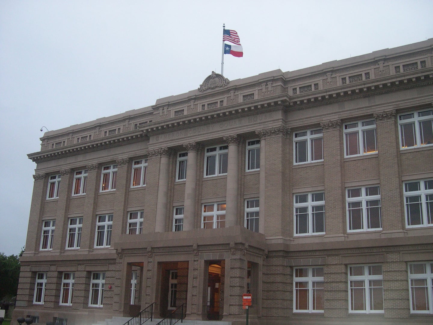 Cameron County Courthouse (1914) in Brownsville — a stop on this tour.