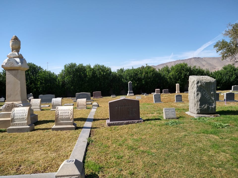 Jewish section of Concordia cemetery