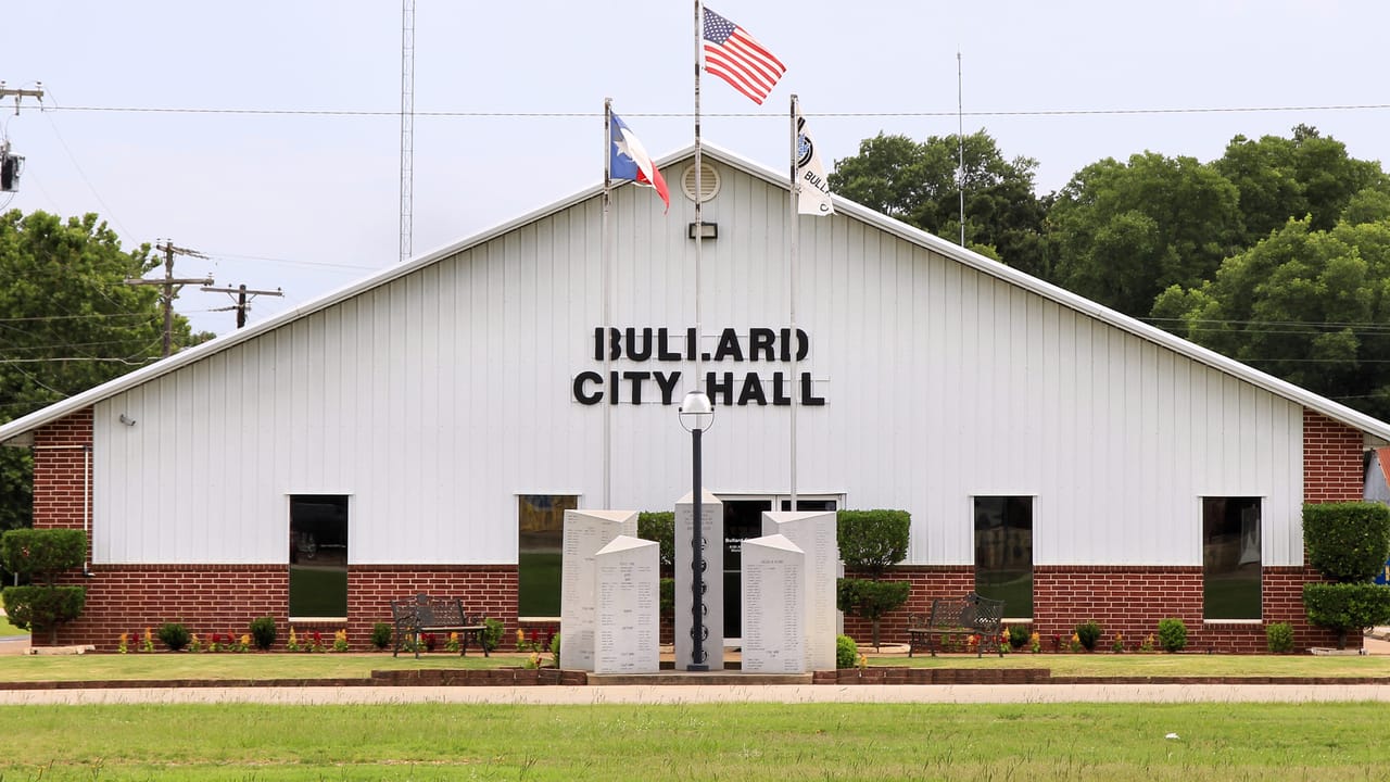 City Hall of Bullard, Texas, United States.