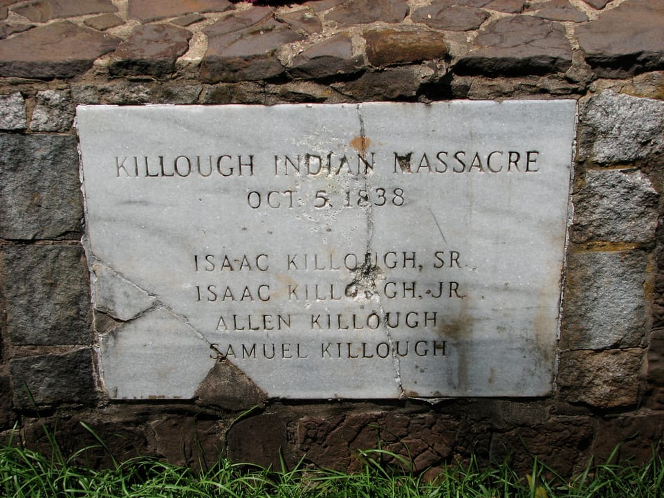 Killough Massacre Monument