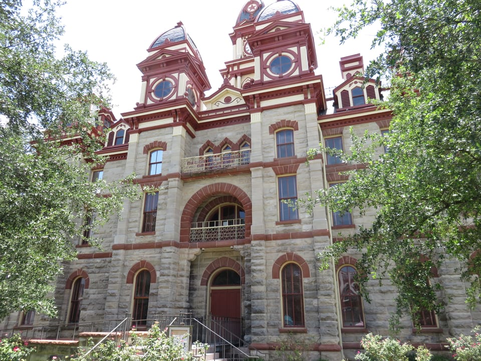 Caldwell County Courthouse in Lockhart, Texas in 2018